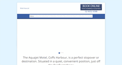 Desktop Screenshot of motelaquajet.com